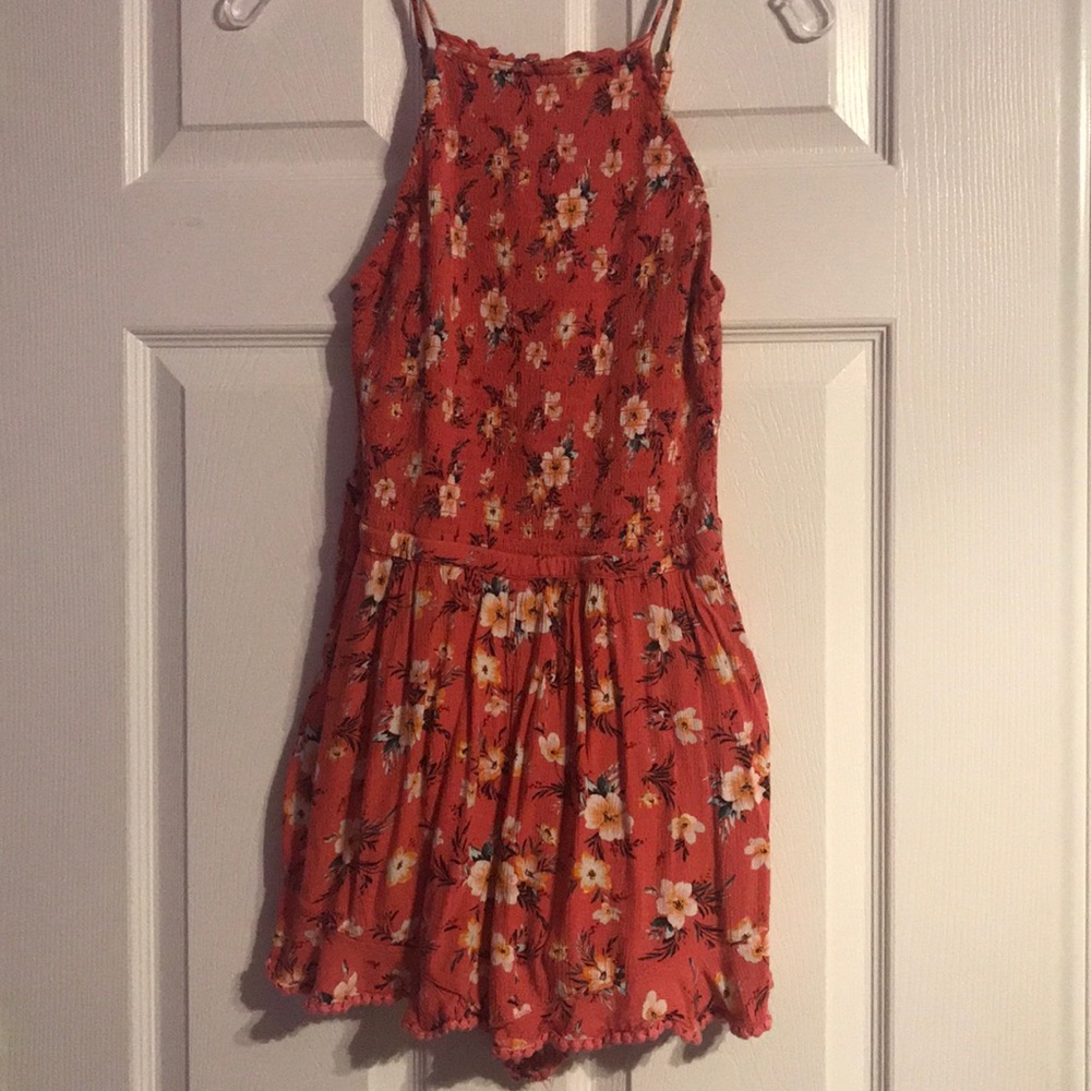 American eagle floral romper